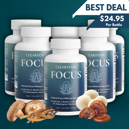 Focus Mushroom Complex - 6 Month Supply